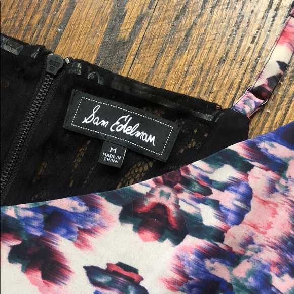 Sam Edelman Geometric tie dye lace back Dress - Picture 2 of 7